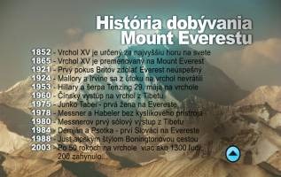 História dobývania Mount Everestu