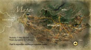 5. Mapa Mongolska SK